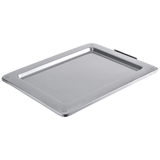 VEGA Presentasjonsfat rustfritt stål; Størrelse GN 1/2 32.5x26.5x1.4 cm LxBxD; Sølvfarge