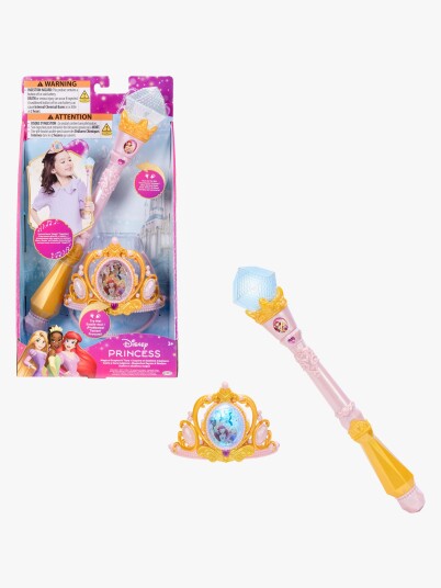 Princesses Disney Princess "Create Your Magic" Scepter & Tiara Bundle 5L - F25 - Pink - 25 CM
