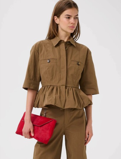 Gestuz Gzzandaya Shirt   Khaki green   42