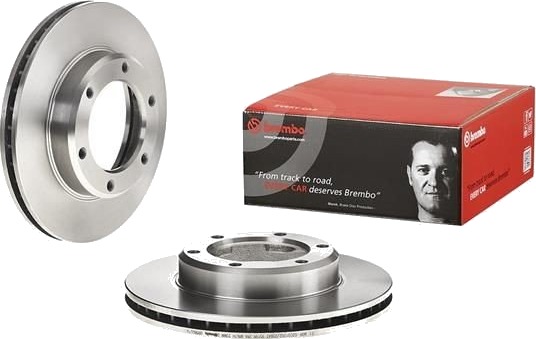 BREMBO 09.5866.10 Bremseskive