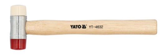 Yato Pu-Nylon Håndtak Hammer 35Mm, Hikore Håndtak 4632 Yato Pu-Nylon Håndtak Hammer 35Mm, Hikore Håndtak 4632