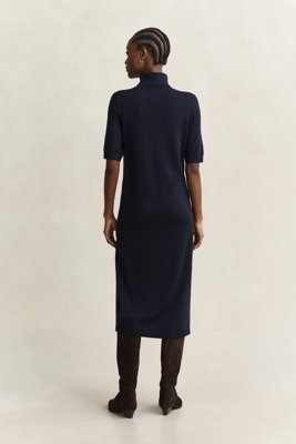 Gant Merino Dress Navy XXL
