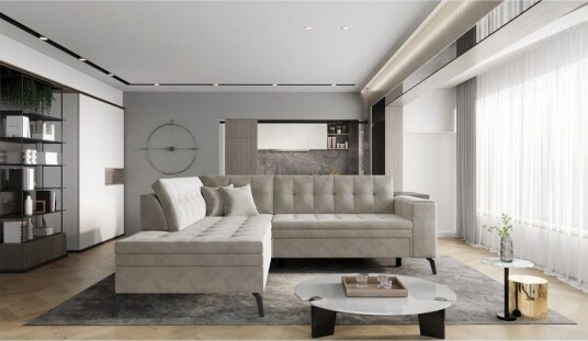 Seksjon Eltap Lanvin 260x210x93 cm Sola 18 Venstre