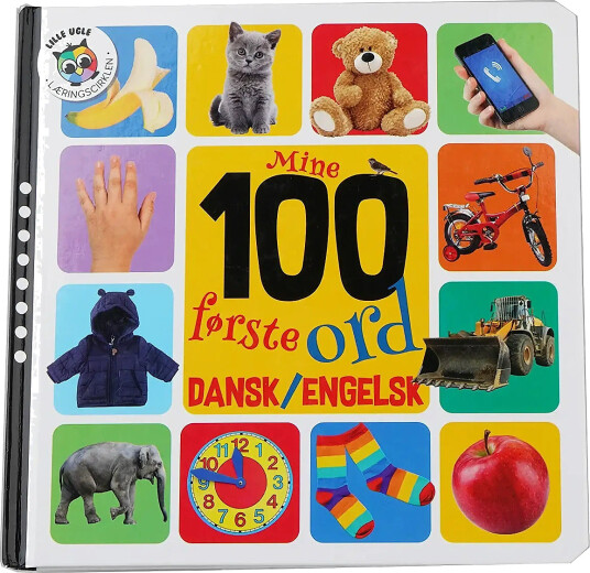 GLOBE Mine Første 100 Ord Dansk/Engelsk   Multi/patterned   DANISH