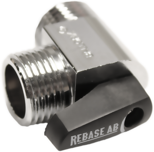 Rebase 50.213 Vinkelkuleventil G15 Installasjon