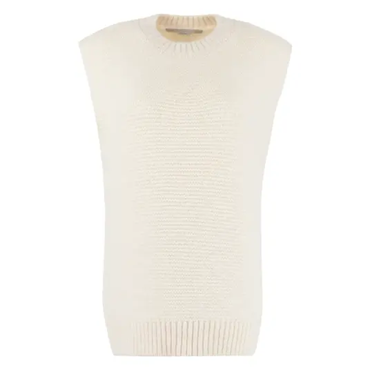 Stella McCartney Dame Strikkevarer Beige 2XS,