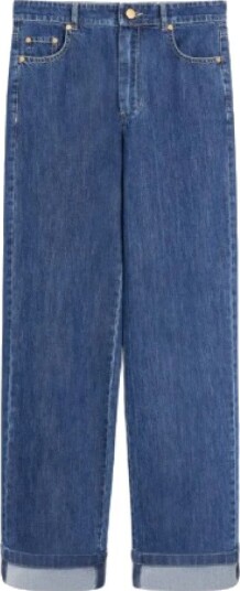 Max Mara, Dame, Jeans, Blå, XS,