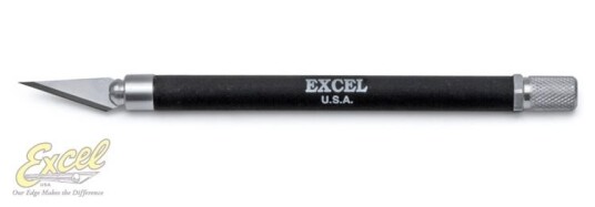 Excel 16020 K18 Black Cushion Grip-on Knife