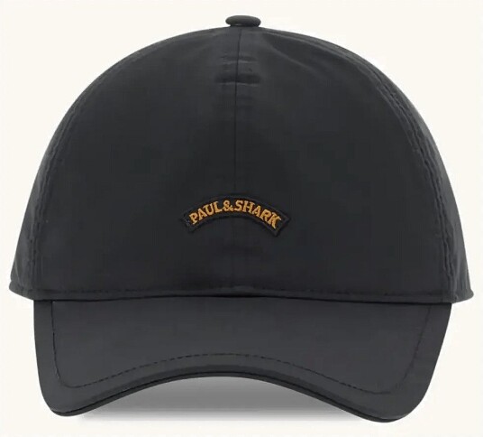 Paul & Shark Men"s Woven Baseball Cap - BLACK - L