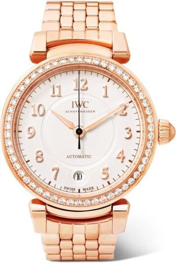 IWC Herreklokke IW458310 Da Vinci Sølvfarget/18 karat rosé gull
