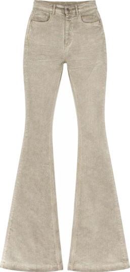 Rick Owens Dame Jeans Beige W25,