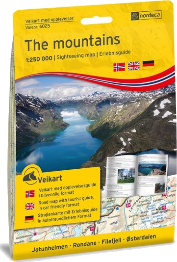 The mountains 1:250 000 m/hefte The mountains 1:250 000 m/hefte