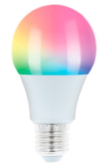 Forever Light Smart LED Pære E27 A60 m. RGB+CCT+DIM Tuya 10W - Hvit Forever Light Smart LED Pære E27 A60 m. RGB+CCT+DIM Tuya 10W - Hvit