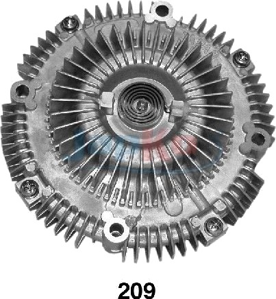 Clutch kjølevifte JAPKO 36209