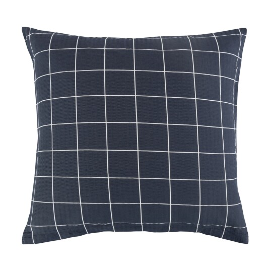 ByBorg Putetrekk - 60x63cm - Blue Check - Borg Living