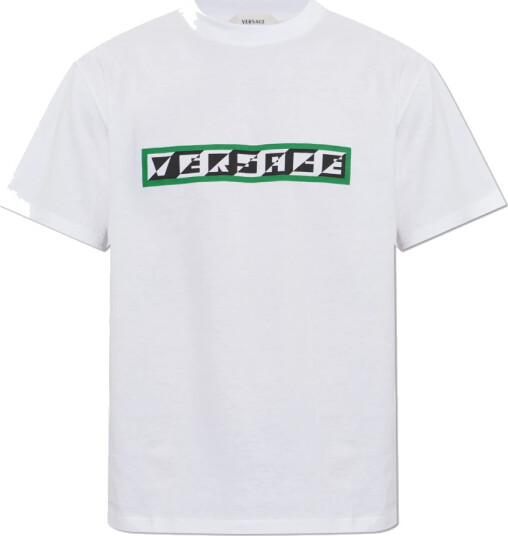 Versace Herre Topper Hvit L,