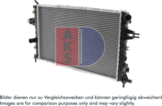 AKS DASIS 151860N Radiator motorkjøling