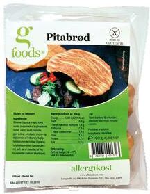 G Foods Pitabrød 2 stk G Foods Pitabrød 2 stk