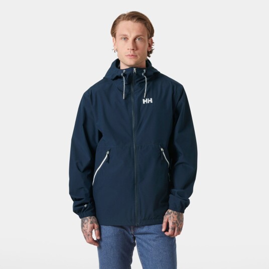 Helly Hansen Sandoy Regnjakke Herre Marineblå XL Helly Hansen Sandoy Regnjakke Herre Marineblå XL