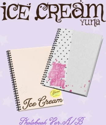 Yuna (ITZY) Ice Cream Photobook Version Random Cover CD