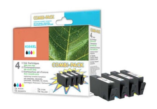 Peach HP 364XL Blekkpatron 4-pk. Peach HP 364XL Blekkpatron 4-pk.
