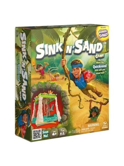 SM Games & Puzzles Sink N Sand 4 player Game DK NO SE FI
