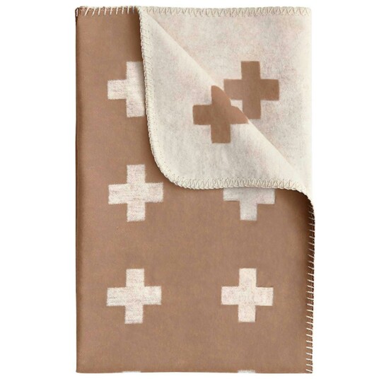 Pia Wallén Cross Pledd 150x240 cm Camel Pia Wallén Cross Pledd 150x240 cm Camel