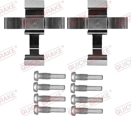 Monteringssett bremseklosser QUICK BRAKE 109 0223