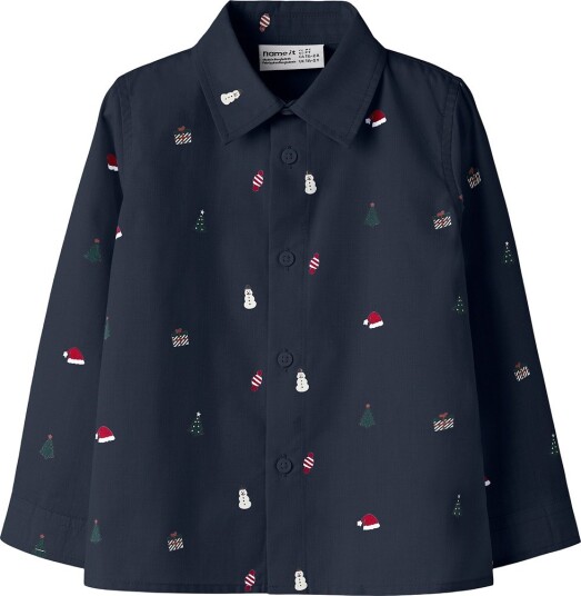 Name It Nmmviggo Ls Shirt NAVY BLAZER 104