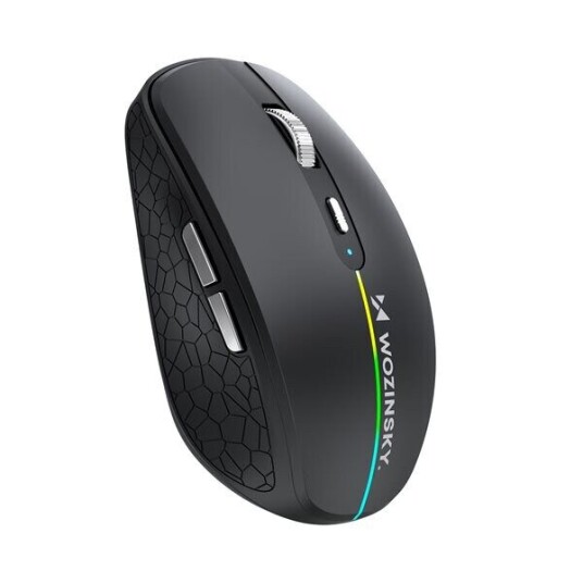 Wozinsky WMGK 1132 RGB Backlit Wireless Mouse Black Mus 6 Svart Wozinsky WMGK 1132 RGB Backlit Wireless Mouse Black Mus 6 Svart