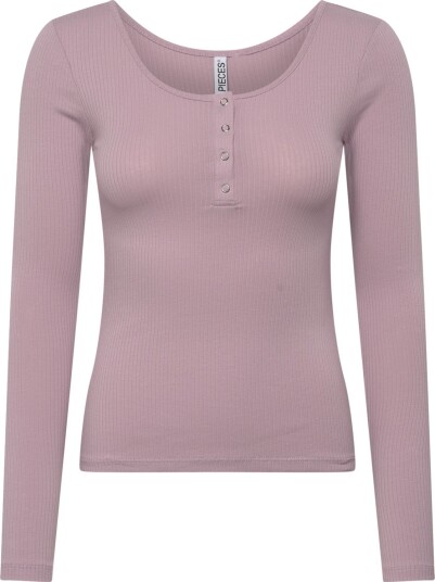 Pieces Pckitte Ls Top Jrs Noos Bc   Pink   XXL