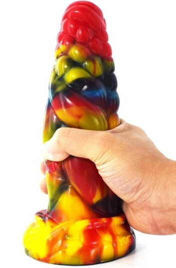 Dildo Pythor Multicolour 23 cm