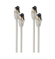 Shiverpeaks Bs08-41010-2 Netzwerkkabel Grau 0,5 M Cat8.1 F/Ftp (Fftp) (Bs08-41010-2)