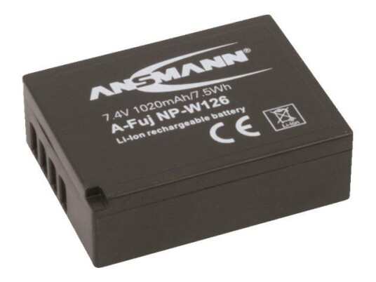 Ansmann NP-W126 Li-Ion Batteri 1020mAh for Fujifilm X Series