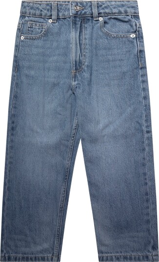 Mango Jeans Wide Leg OPEN BLUE 134