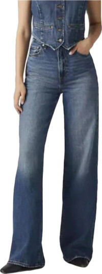 Levi"s® Ribcage Wide Leg H223 Polar Pe - Blue - 30 x 30