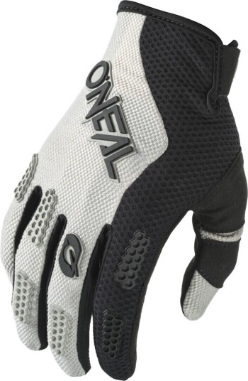 Oneal Element Racewear Motocross hansker L Svart Grå Oneal Element Racewear Motocross hansker L Svart Grå