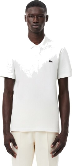 Lacoste Regular Fit Polo T skjorte Herre Hvit M Lacoste Regular Fit Polo T skjorte Herre Hvit M
