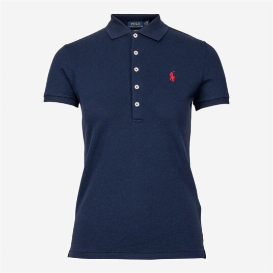 Ralph Lauren Slim Fit Stretch Polo Shirt - Navy