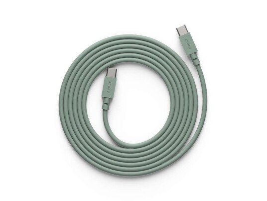Avolt - Cable 1 USB-C to USB-C 2m Oak Green Avolt