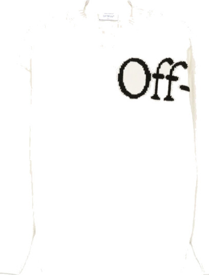 Off White Herre Strikkevarer Hvit L,