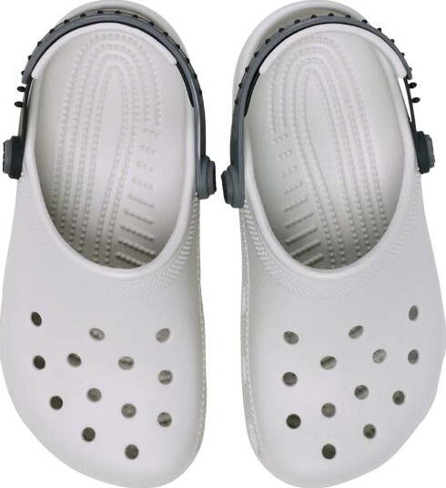 Crocs Sandaler Glow SnapBack Strap Glow Grey Crocs 38/39 Sandals Grå Hvit 38 39
