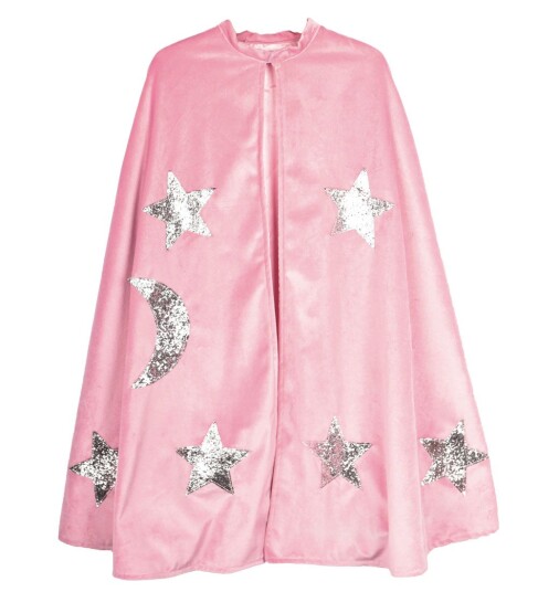 Den Goda Fen Fløyelskappe med lue Dusty Pink 3-8 år F77602 Den Goda Fen Fløyelskappe med lue Dusty Pink 3-8 år F77602