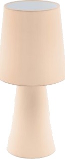 Eglo Carpara Bordlampe 2L H470 Abrikos Eglo Carpara Bordlampe 2L H470 Abrikos