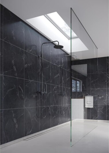 Baderomspanel Fibo 2272 TM6060 Black Marble