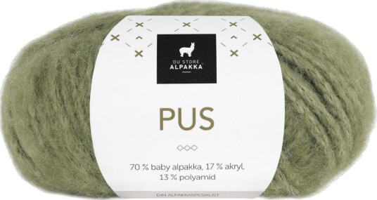 DSA , Pus garn 4014 Grønn
