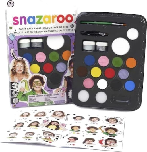 Snazaroo Face Paint Kit Party Pack 20 Parts 791009 Snazaroo Face Paint Kit Party Pack 20 Parts 791009