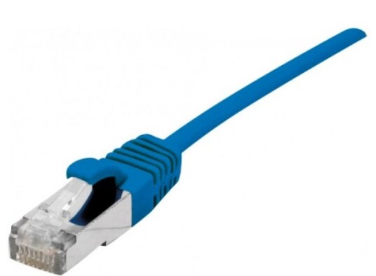 Dexlan 858723 1 M Cat6a S/Ftp (S-Stp) Rj-45 Rj-45 Blå