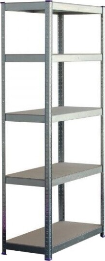 Metalkas R175 Metallreol 180x90x40cm 5 hyller, 175 kg per hylle