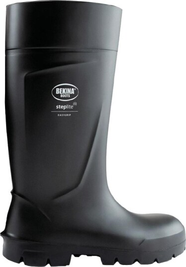 Bekina Steplite Easygrip vernegummistøvler, S5, sort, str. 45 Black 36